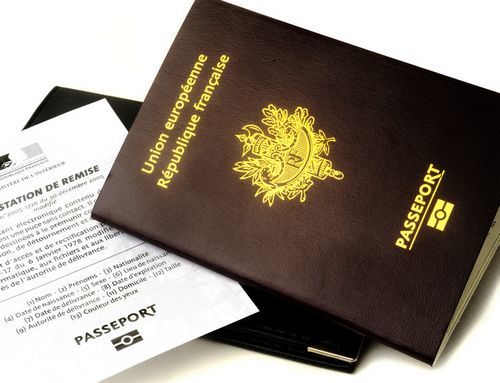 EU Francaise biometric passeport